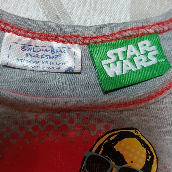 Build•A•Bear Ivory/Brown Dog in Star Wars Outfit - Picture 15 of 16